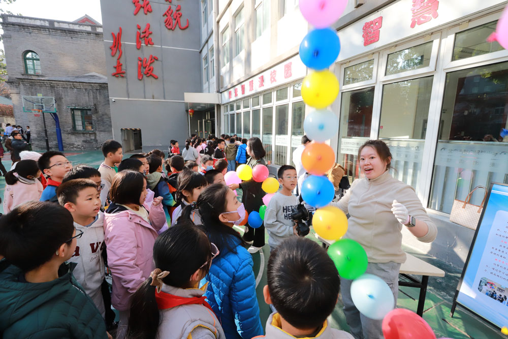 科學節(jié)現(xiàn)場。校方供圖