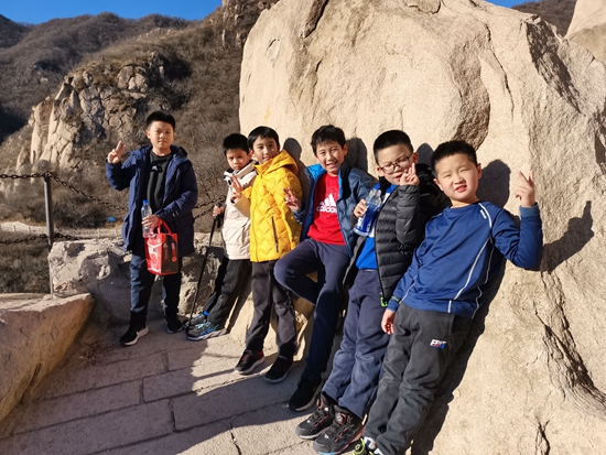 登山隊員供圖。