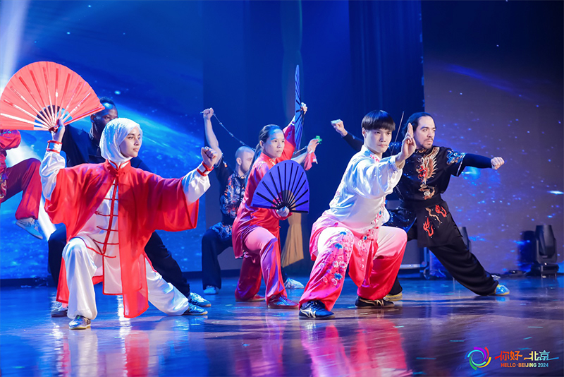 “留學(xué)北京”總結(jié)暨國際學(xué)生“北京之夜”活動(dòng)舉辦。主辦方供圖