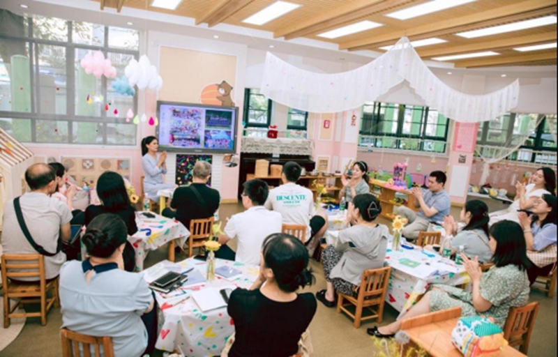 “漸進式陪伴周”家園活動。園方供圖