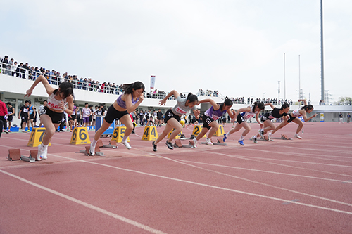 北京市朝陽區(qū)“雙奧朝陽”第六十五屆中小學春季田徑運動會。北京市朝陽區(qū)青少年活動中心供圖