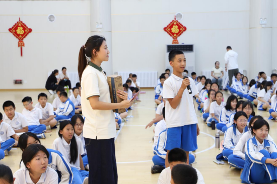 “能源報國”主題宣講活動現(xiàn)場。校方供圖