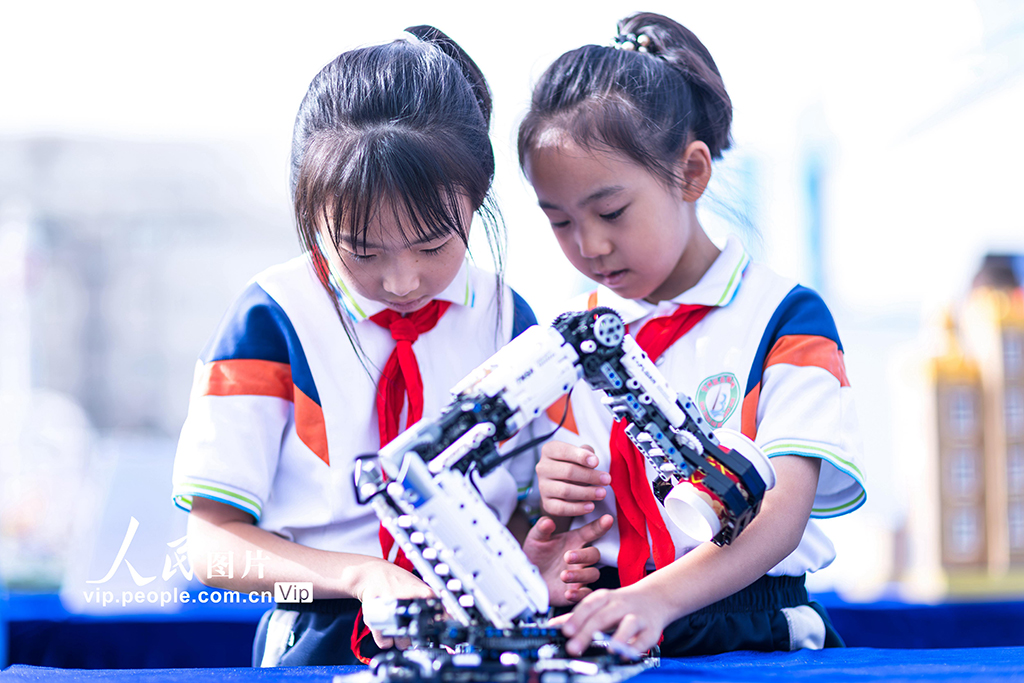 甘肅張掖：“科普集市”精彩紛呈