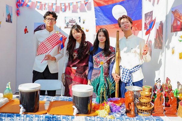 北京大學(xué)第二十二屆國際文化節(jié)舉行。校方供圖