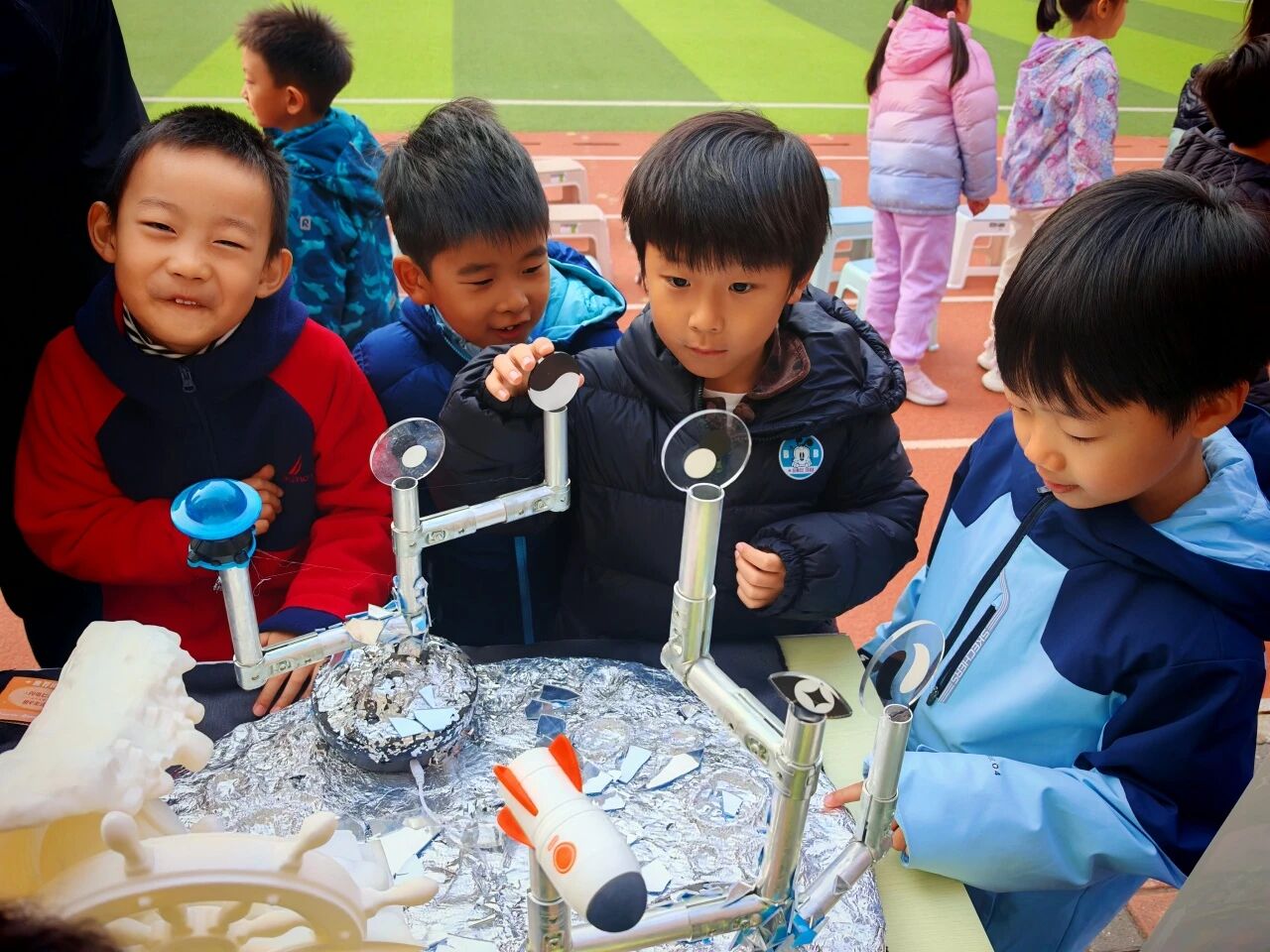 活動現(xiàn)場。學(xué)校供圖