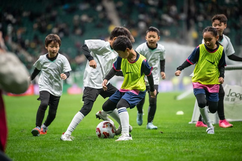 京城少年圓夢 “班超”聯(lián)賽。北京市教委供圖